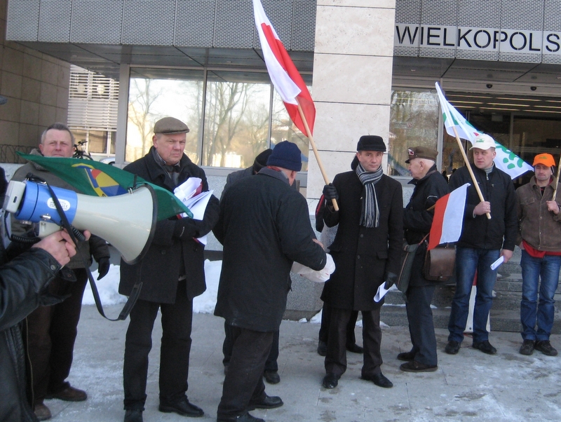 Protest rolników ws. sprzedaży ziemi - Jacek Kosiak