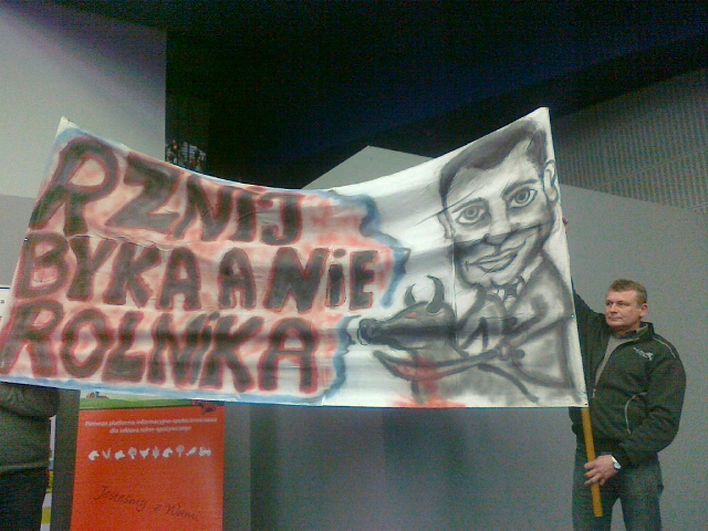 Protest rolników ws. uboju - Jacek Kosiak