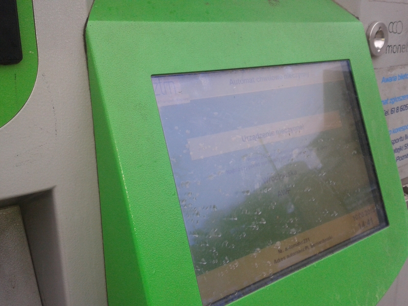 Biletomat popsuty - Szymon Mazur