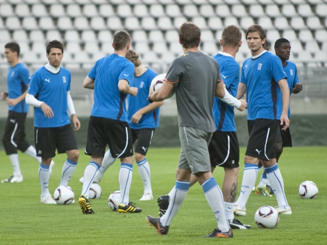 Trening Lecha na Stadio Olimpio di Torino - Przemek Modliński - Radio Merkury