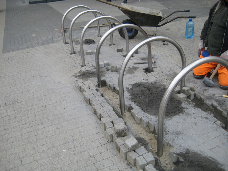 stojaki rowerowe galeria mm - Jacek Butlewski