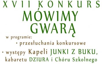 Mówimy gwarą 2013 - Mówimy gwarą
