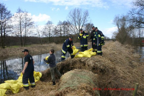 Wyrwa w wale - kpt. Krzysztof Skrzypczak - PSP Rawicz