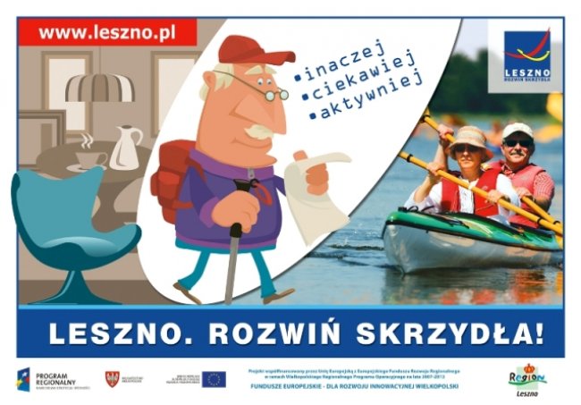 Reklamówka dla seniorów - Leszno - UM Leszna