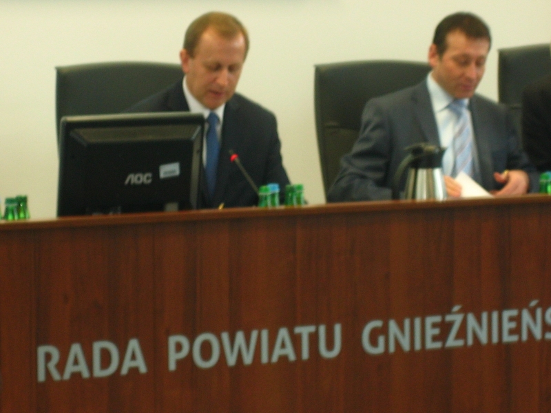 Odwołany przewodniczący rady powiatu - Rafał Muniak