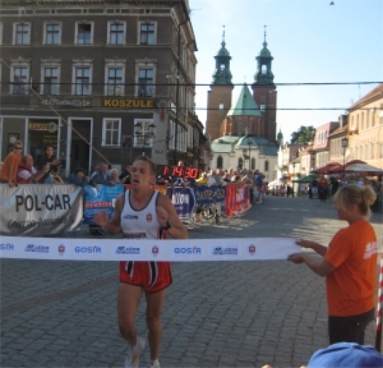 Bieg Lechitów Gniezno 2009 - Rafał Muniak - Archiwum Radio Merkury