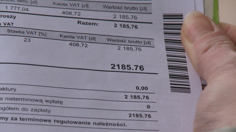 Rachunek za prąd - bud. socjalny - Iwona Krzyżak