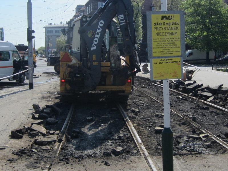 Solna - remont torowiska - Adam Michalkiewicz