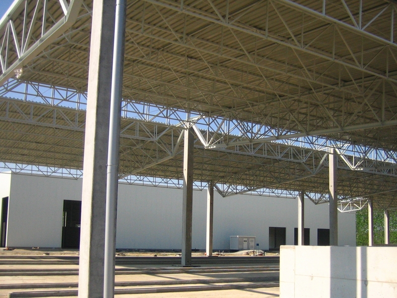 Fabryka, zakład, hala magazynowa, budowa - Rafał Muniak