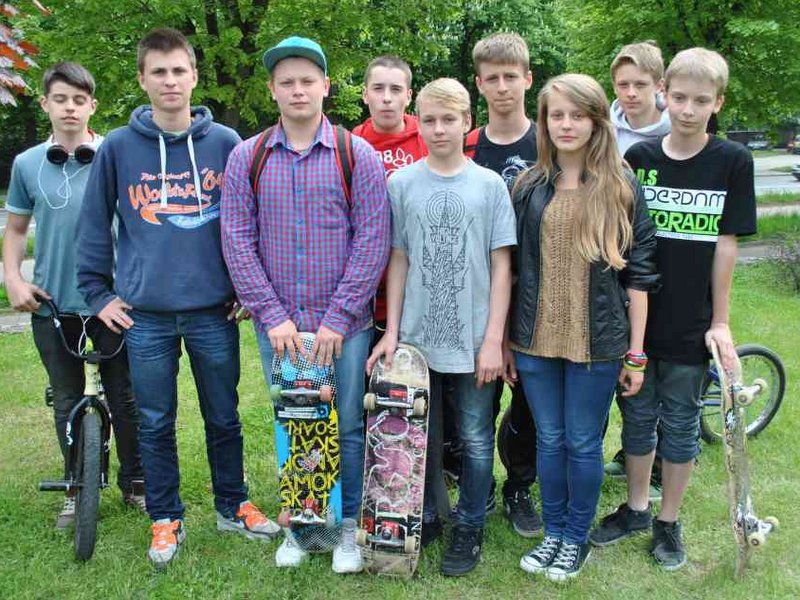 Skatepark Koło - protest - Iwona Krzyżak