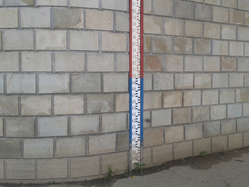 Wodowskaz, rzeka, wysoka woda - Szymon Mazur