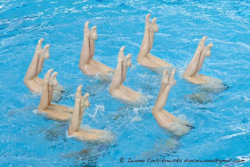 Pływanie synchroniczne ME 2013 - Jarosław Cieślikowski