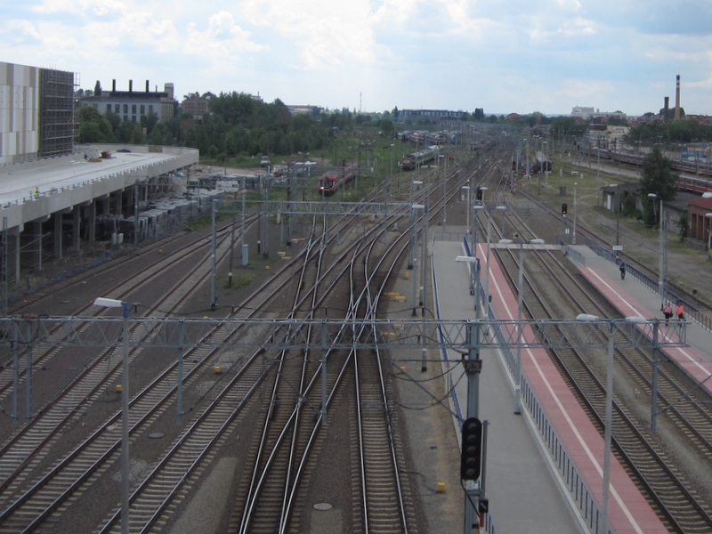 pociągi, kolej, dworzec - Anna Skoczek