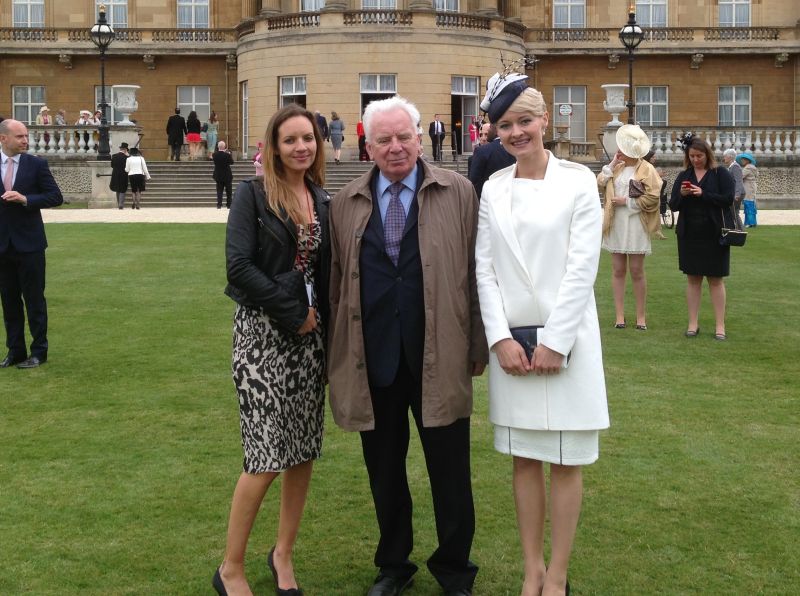 Barbara Sadowska w Pałacu Buckingham - Fundacja Barka