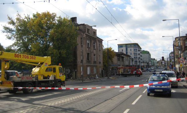 kamienica wyburzana na Głogowkiej - Adam Michalkiewicz