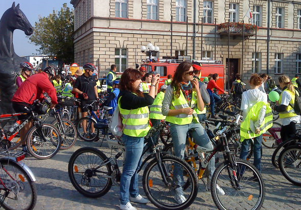 rajd rowerowy w Koninie Iwona Krzyżak