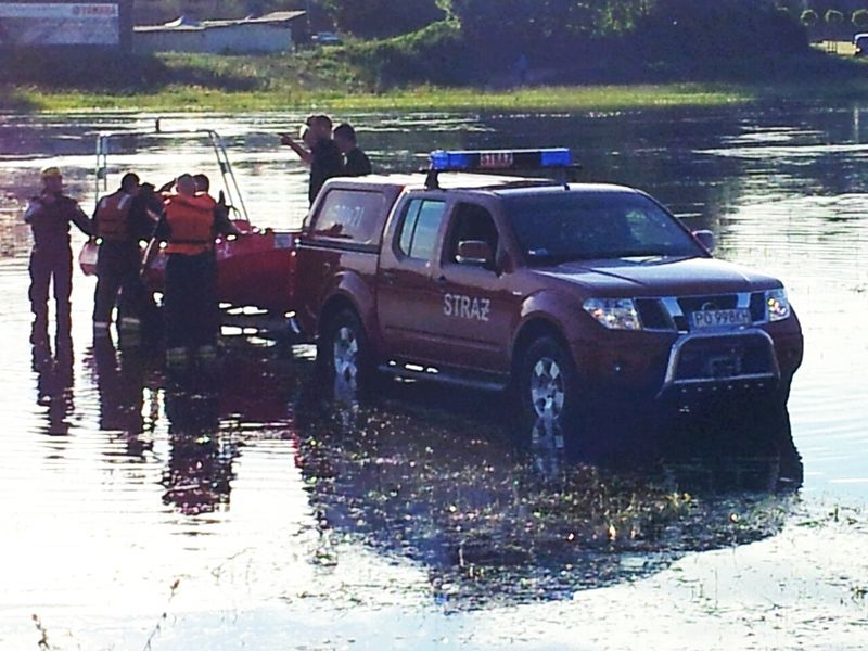 Straż pożarna w wodzie - Grzegorz Ługawiak