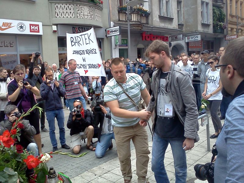 marsz milczenia półwiejska - Adam Michalkiewicz