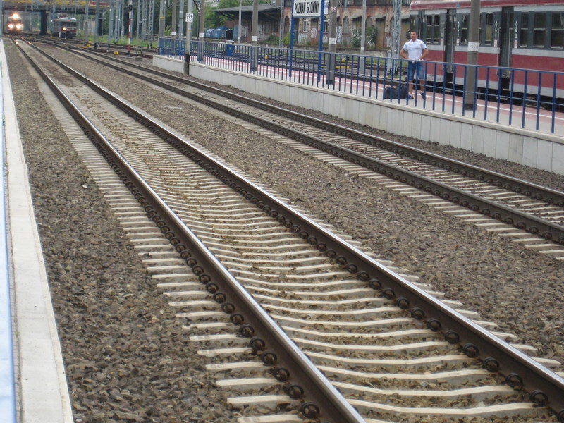 pociąg tory pkp - Jacek Butlewski