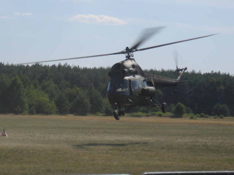 śmigłowiec startuje - Jacek Butlewski