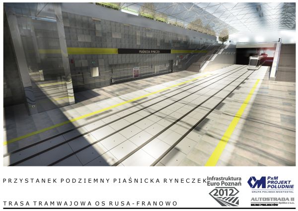 wizualicacja: Infrastruktura Euro Poznań 2012