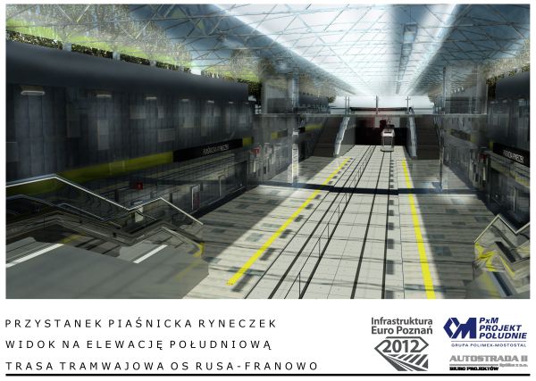 wizualicacja: Infrastruktura Euro Poznań 2012