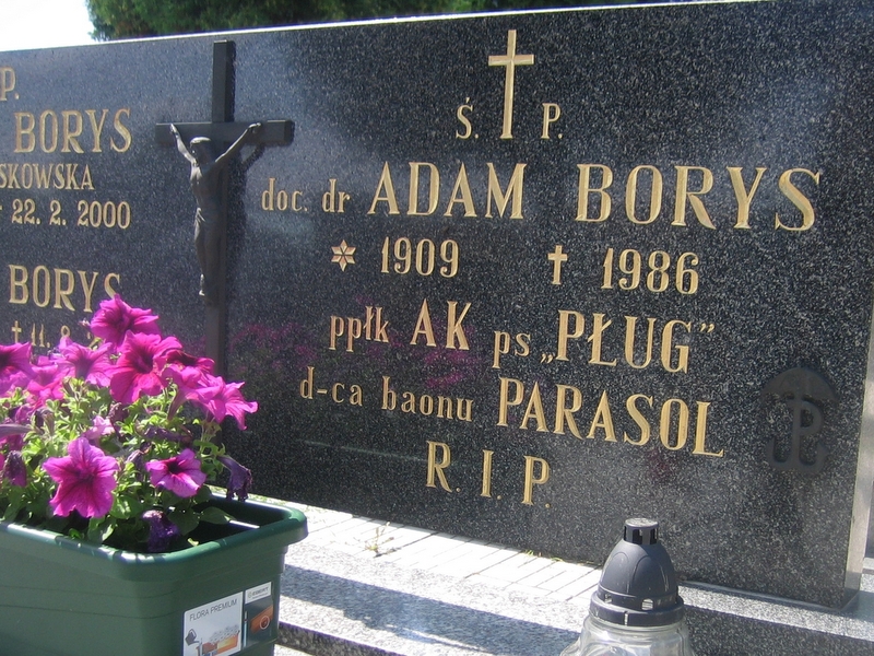 grob Adama Borysa ps. Pług - Rafał Muniak