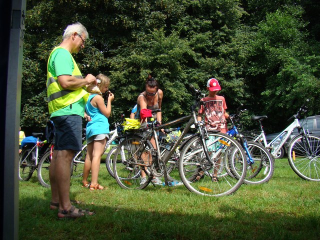 czwarty rajd po okolicy - Filip Mójta, Witold Biesiada i Piotr Niewiarowski