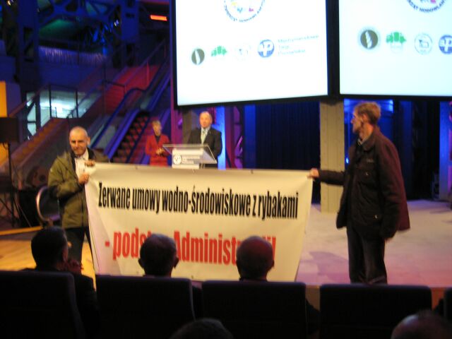 protest rybacy sawicki - Jacek Kosiak