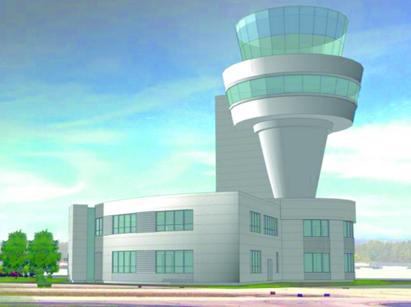 wizualizacja ławica - Port lotniczy Ławica