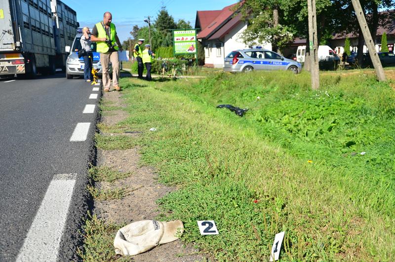 wypadek_potracenie_rowerzysty - KWP w Poznaniu