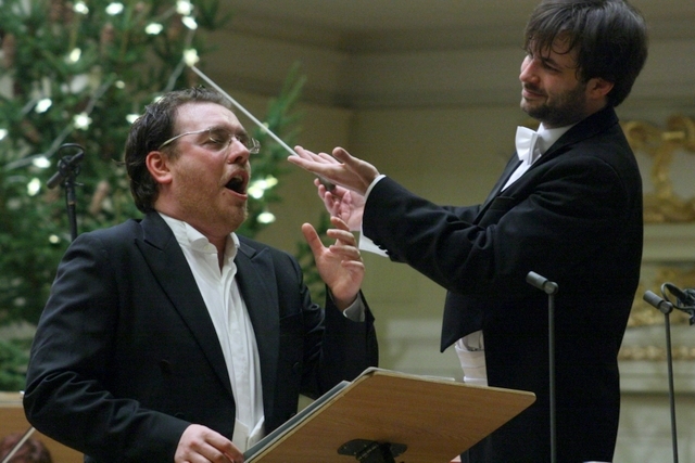 Mela i Łukasz Borowicz, dyrygent - Archiwum Radia Merkury