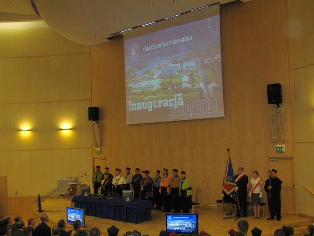 Rozpoczęcie roku na Politechnice Poznańskiej - Anna Skoczek