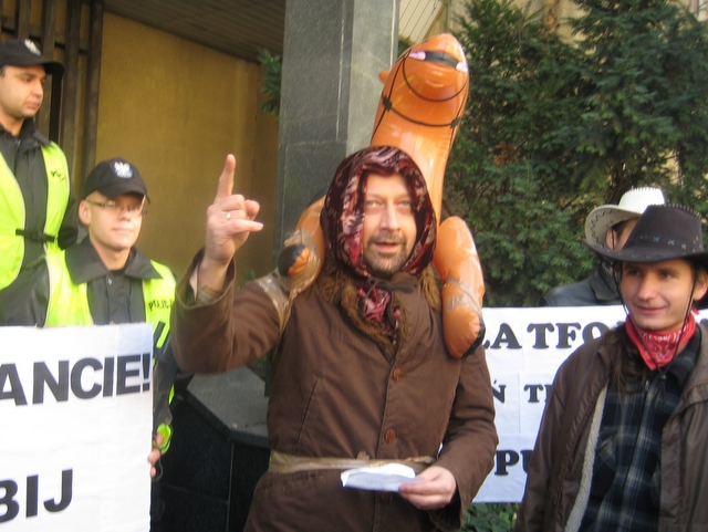 Naszość - happening z koniem - Jacek Kosiak