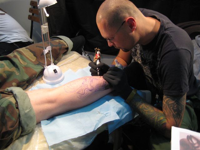 tatuaż festiwal w Poznaniu - Jacek Kosiak