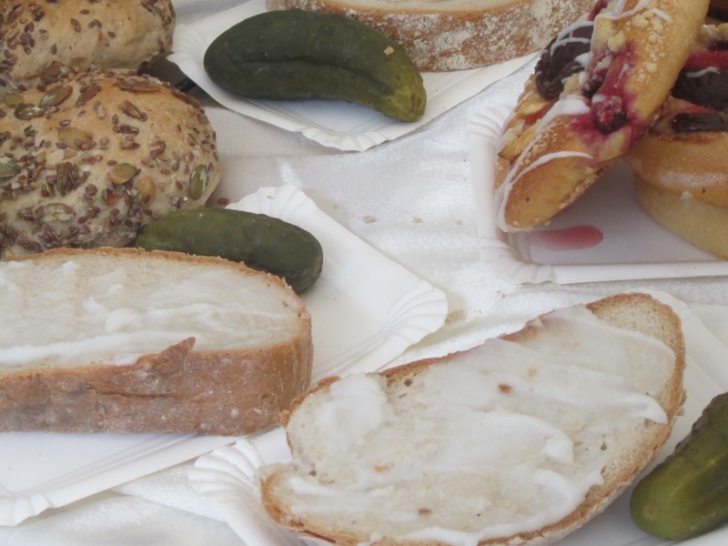 jedzenie chleb smalec