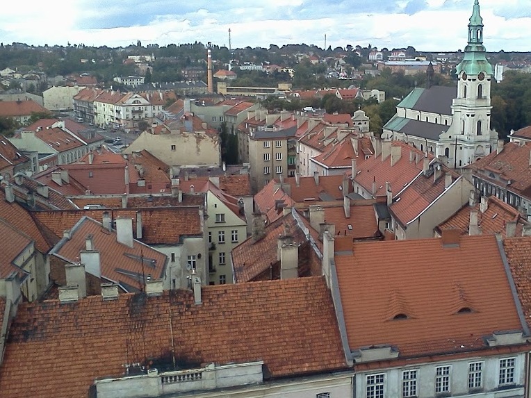 Kalisz panorama starówka Kalisza - Adam Michalkiewicz