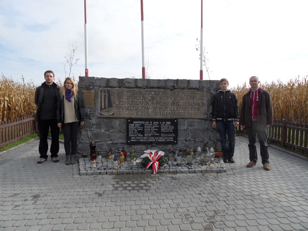 Przemysław Woźny, Weronika Wańkowicz, Wiktor Adamski, Maciej Adamski w Kocinie