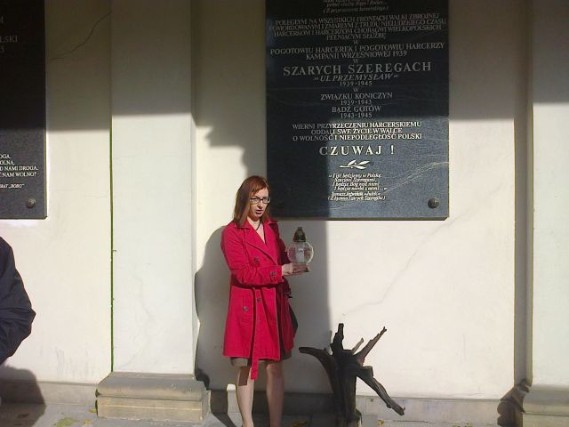 Znicze zapłonęły w Poznaniu - (foto: Agnieszka Łuczak)