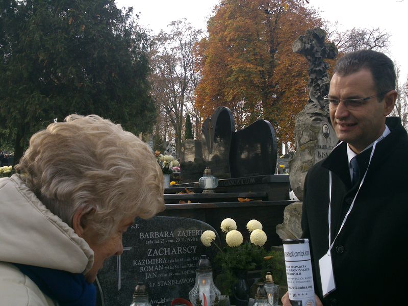 kwesta w koninie - cmentarz - Emilia Chudzińska