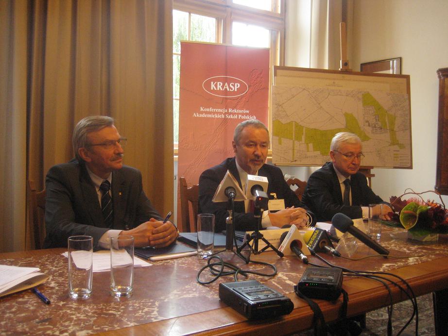 konferencja rektorów - Jacek Butlewski