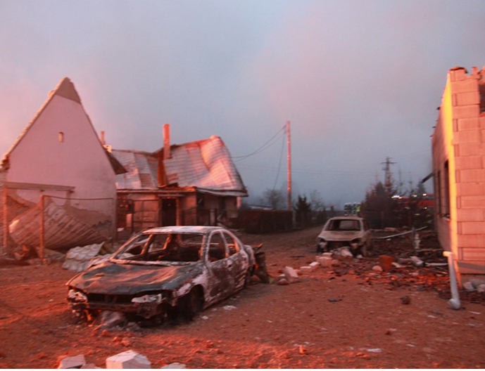 jankowo przygodzkie - akcja gasnicza - KWPSP w Poznaniu
