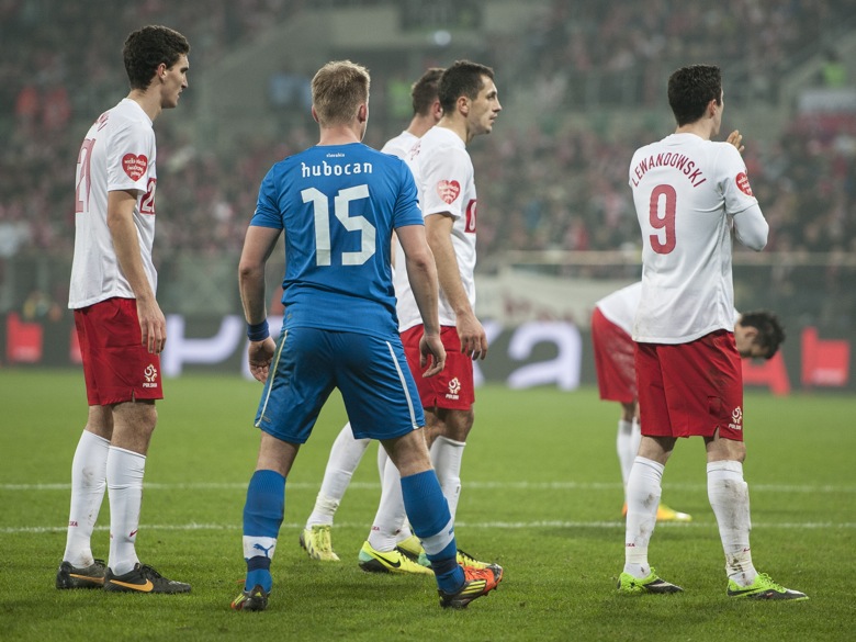 Wrocław, Polska - Słowacja (0:2), Kamiński, Lewandowski - Przemek Modliński