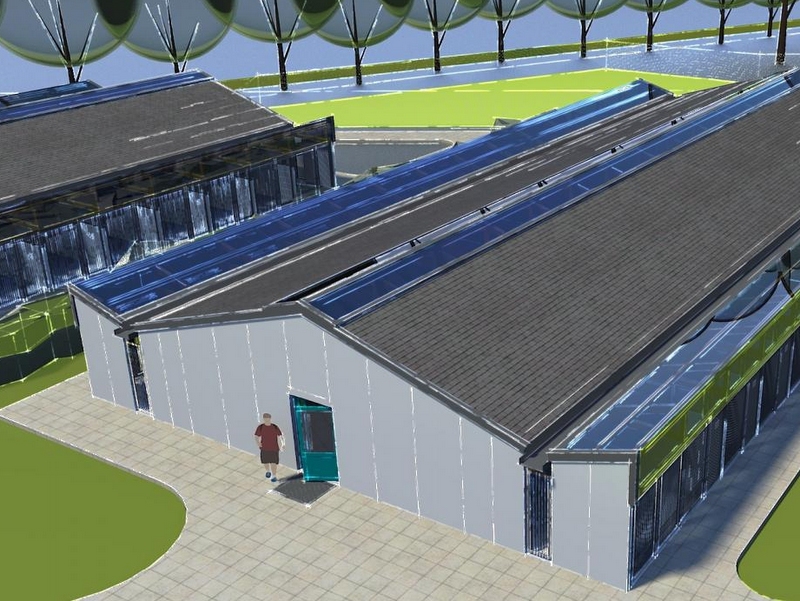 pawilon schroniska w skalowie projekt - ZM Schronisko