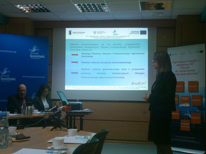 skok na kasę - powiat koniński o funduszach UE - Emilia Chudzińska