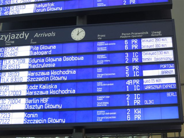 opoznienia pociagow - po huraganie - Magda Konieczna