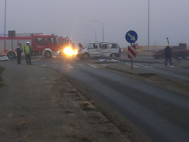 zderzenie na widukcie - Adam Michalkiewicz