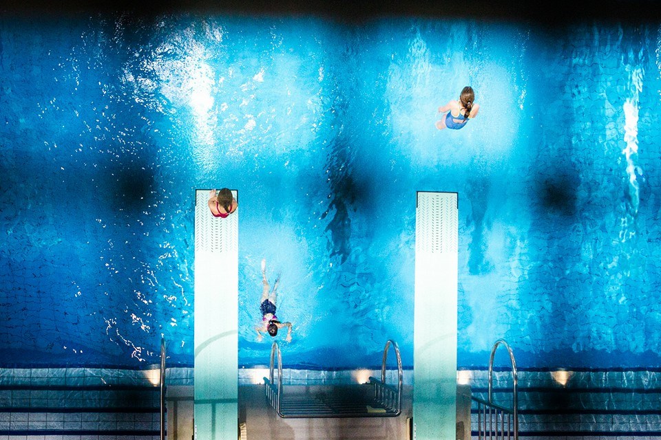 skoki do wody zimowe zawody termy - Termy Maltańskie