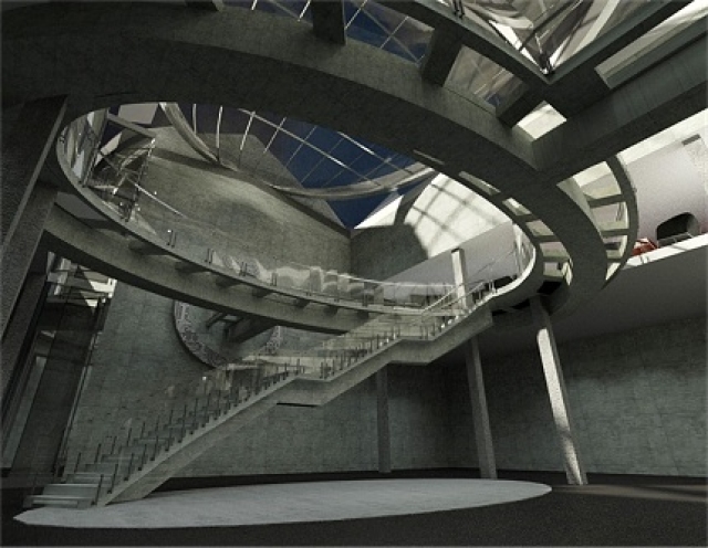 Zamek - wnętrza wizualizacja - CK Zamek