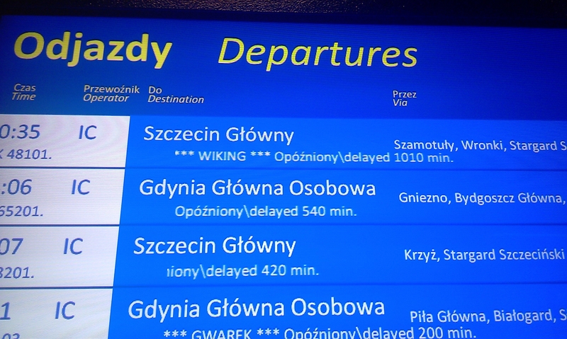 pociagi opoznione przez lod - Joachim Krukowski